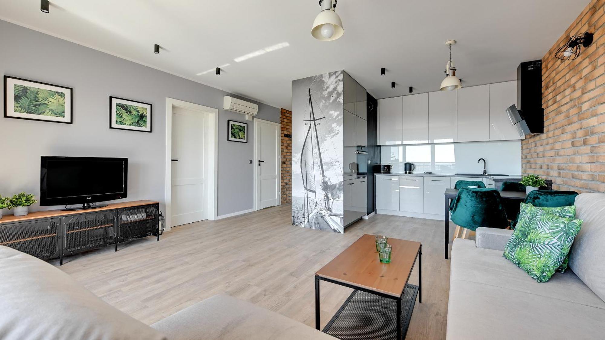 Dom&House - Apartments Waterlane Island Gdańsk Kamer foto